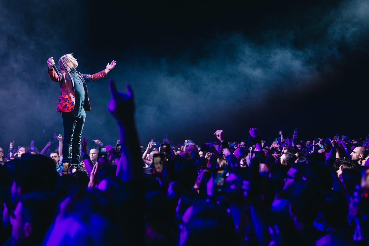 Three Days Grace zenekar fellépése a Papp László Sportarénában