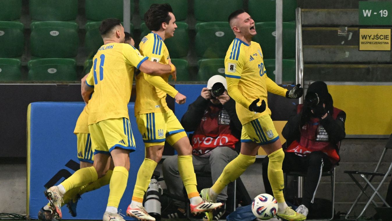 Ukrajna ünnepel, Zubkov sorsdöntő gólt szerzett, Rebrov a kispadon örülhetett, pótselejtezőn kijuthatnak a vb-re az ex-FTC-sek