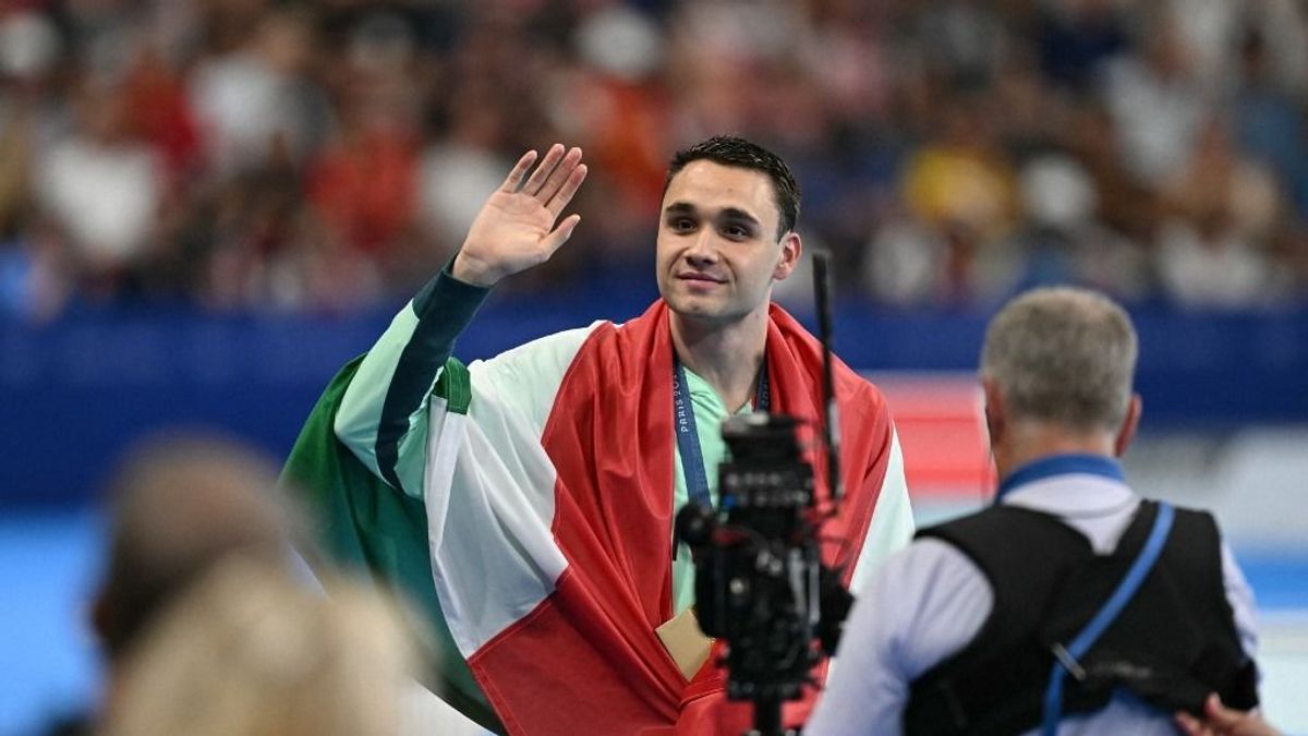 A tekintélyes olasz lap odaszúrt Milák Kristófnak, akit szomorú bajnoknak nevez