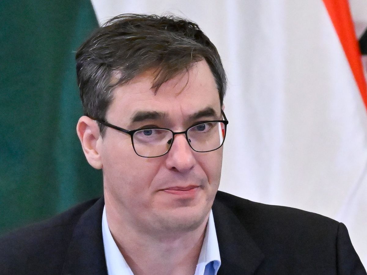 Budapest, 2025. november 26.
Karácsony Gergely főpolgármester a Fővárosi Közgyűlés ülésén a Városháza dísztermében 2025. november 26-án.
MTI/Hegedüs Róbert