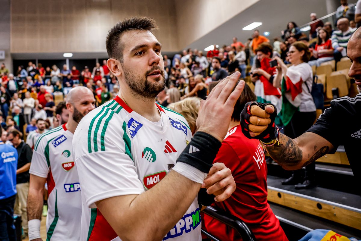 A magyar válogatott beállója, Bánhidi Bence lemarad a férfikézilabda Eb-ről