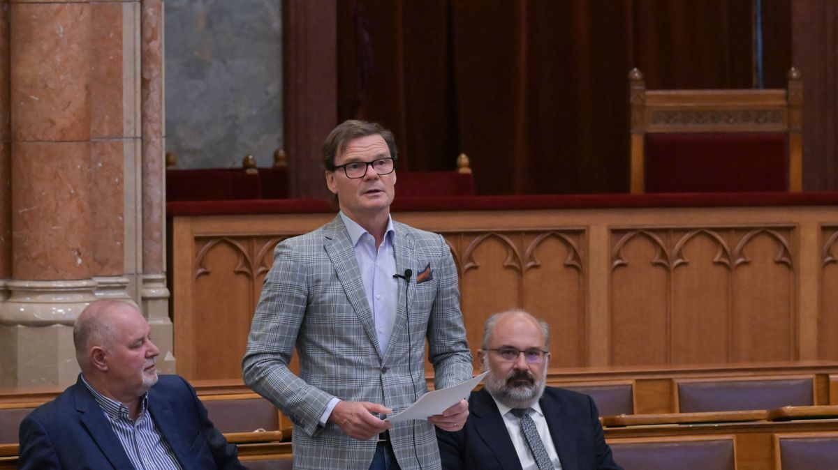 Bánki Erik világossá tette: a kormány elutasítja a Tisza-csomagban található több ezer illiárdos elvonásokat, és továbbra is a magyar családokat és vállalkozásokat védi / Fotó: Bruzák Noémi / MTI