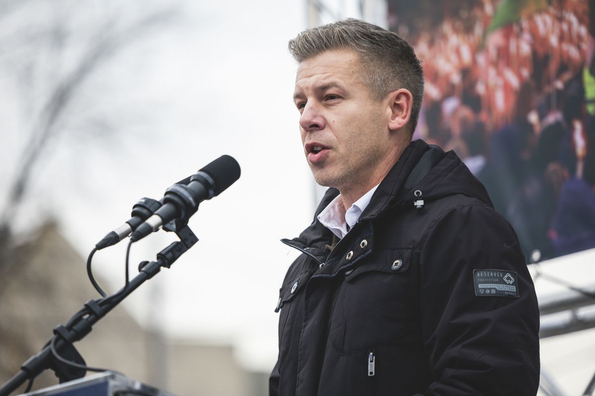 Magyar Péter, a Tisza Párt elnöke