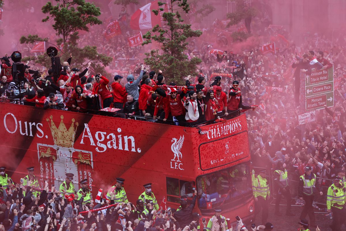 A Liverpool története huszadik bajnoki címét ünnepelte