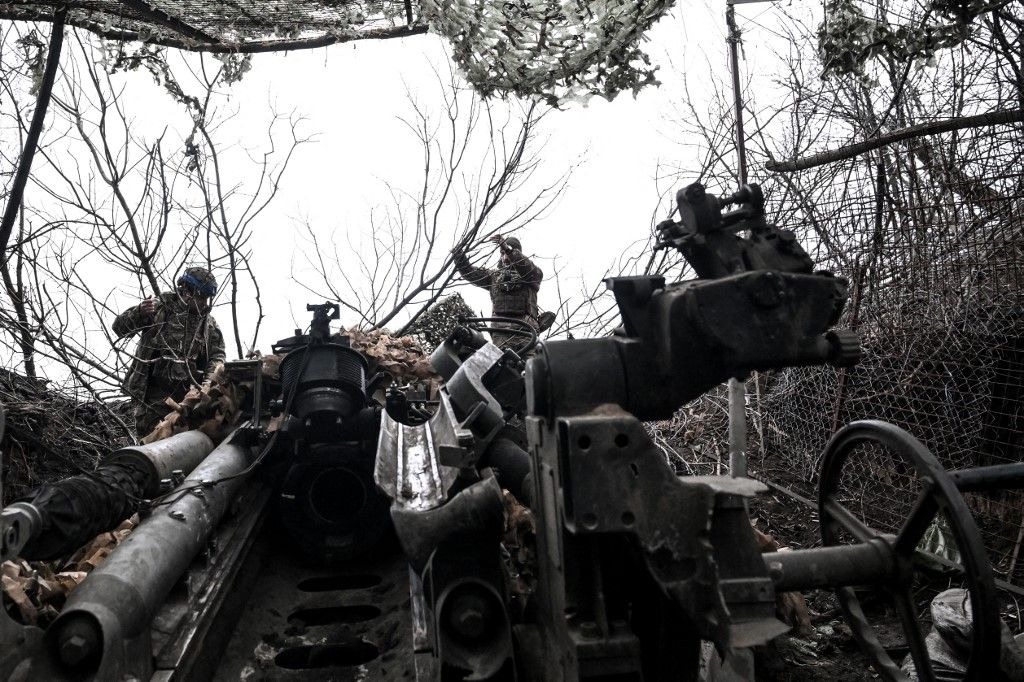 Mélyen áttörték az ukrán védelmet az orosz csapatok (Fotó: AFP)
