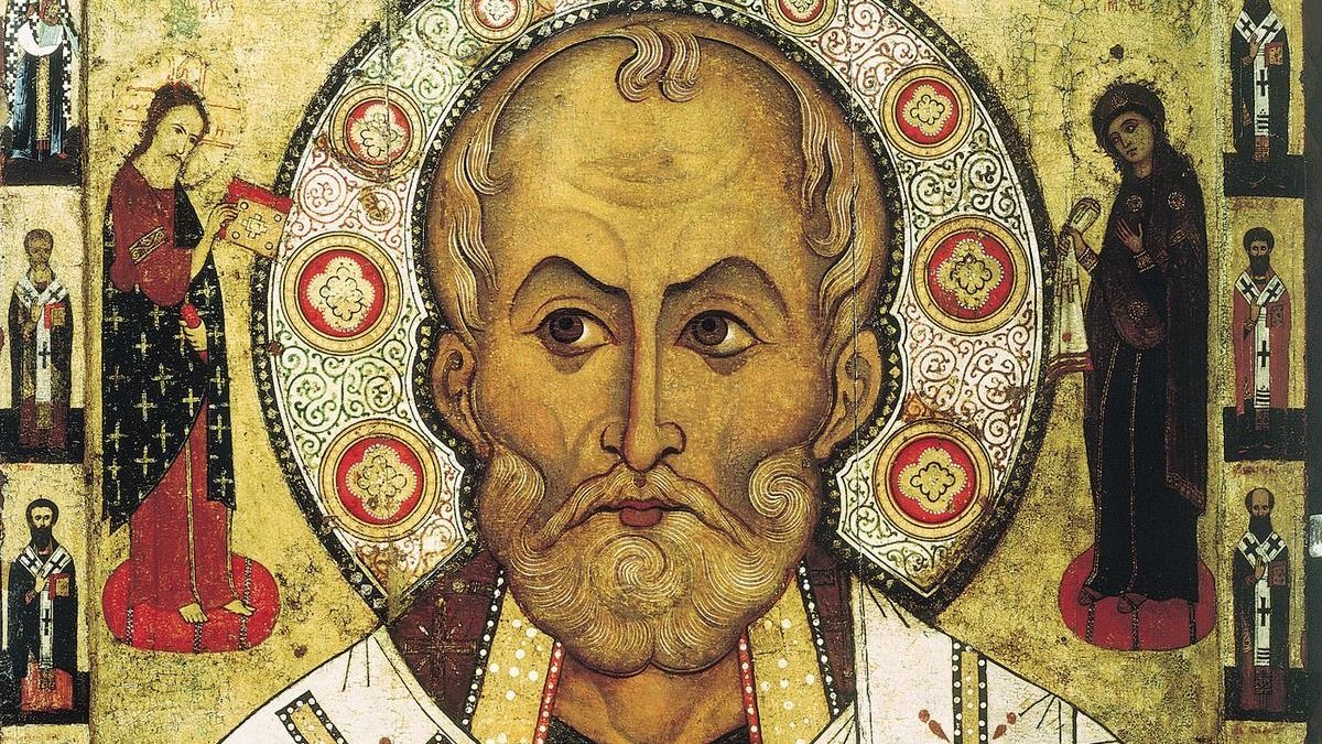 Szent Miklós ikonképe. Forrás: Magyar Nemzet 2023.