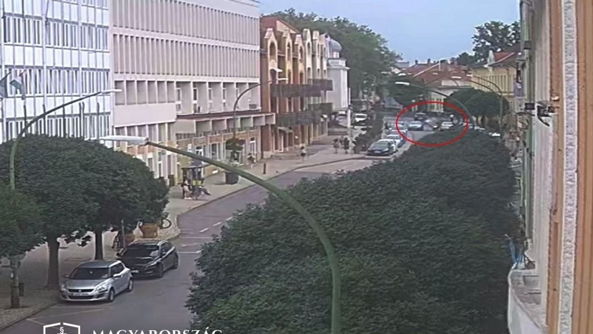 Hajszálon múlt a tragédia: öt autót tarolt le az ámokfutó Kaposvár belvárosában