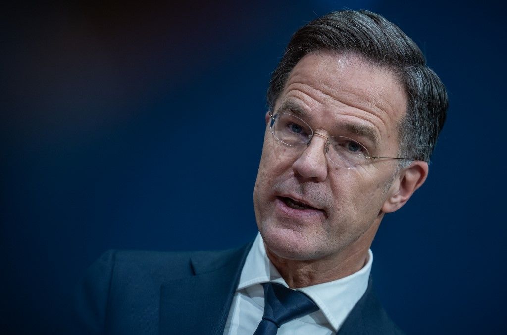 Mark Rutte szavaira reagált Szijjártó Péter (Fotó: AFP)