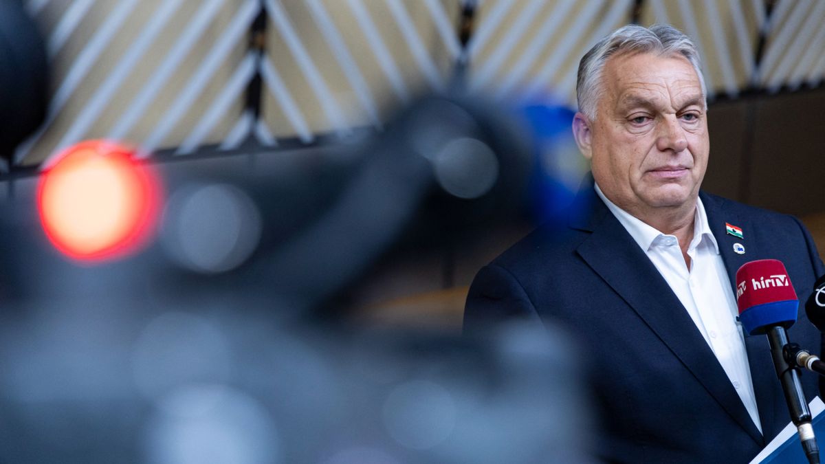 Orbán Viktor (Fotó: NICOLAS ECONOMOU / NurPhoto)