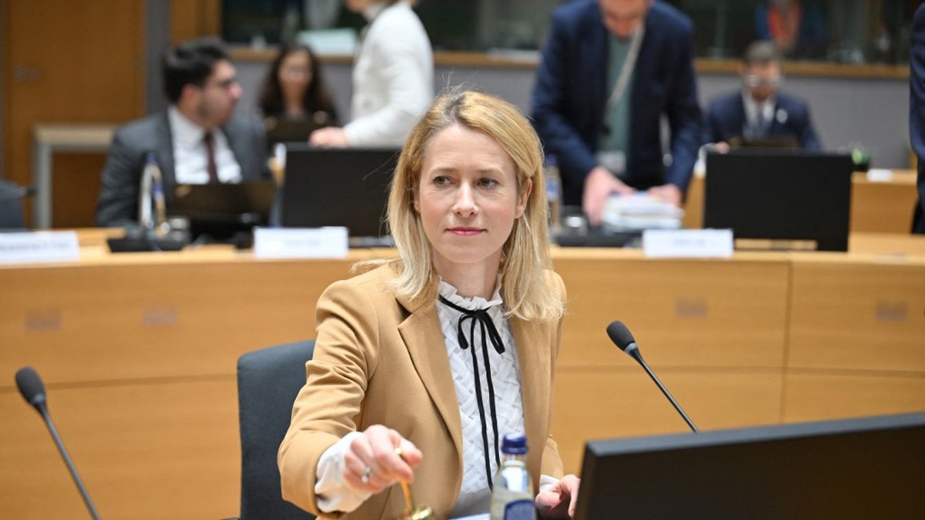 Kaja Kallas kül- és biztonságpolitikáért felelős uniós főképviselő (Fotó: AFP)