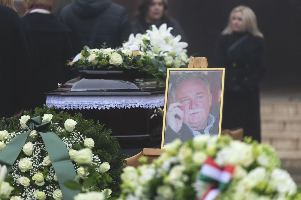 Balázs Péter temetése