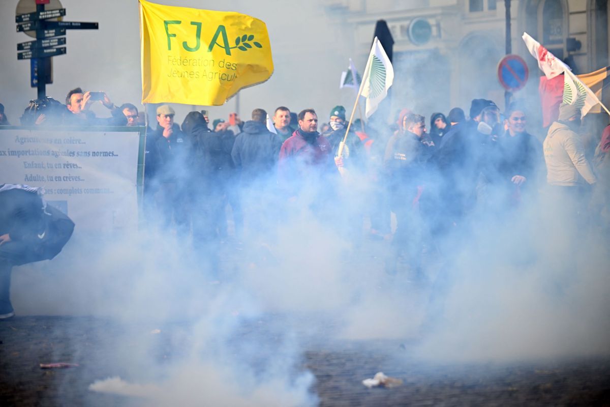 Gazdatüntetés Brüsszelben