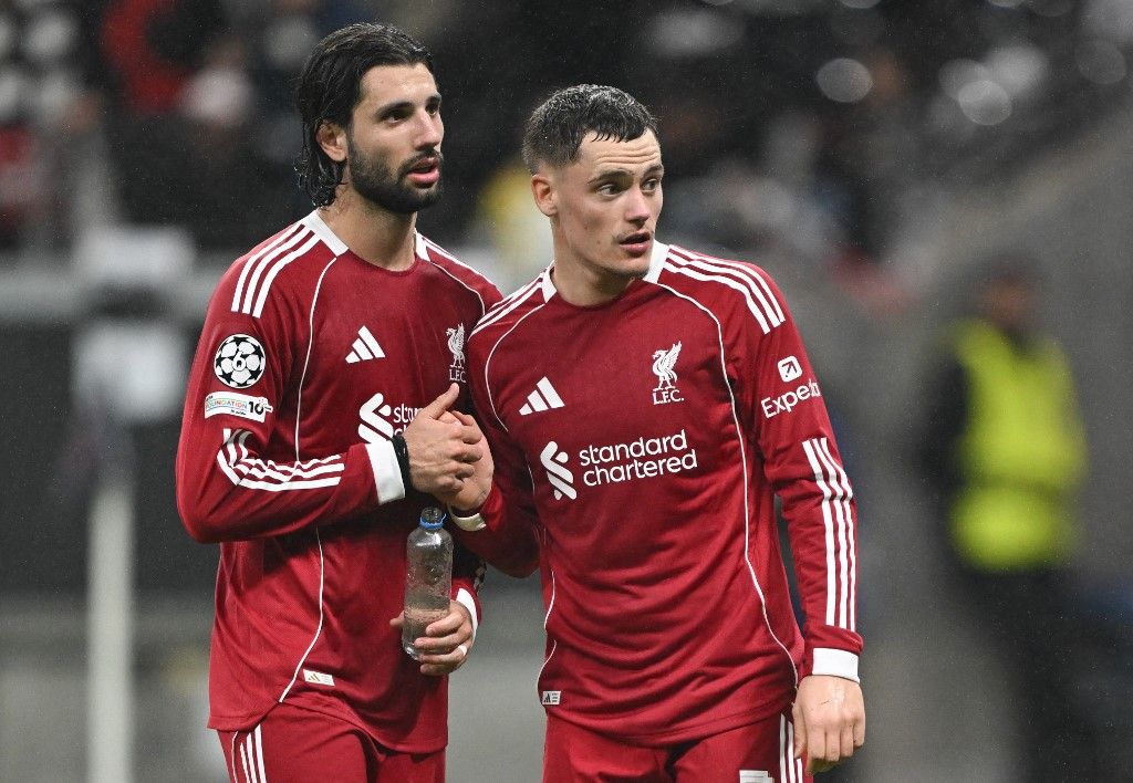 Florian Wirtz (jobbra) és Szoboszlai Dominik is a kispadon zárta a Liverpool szombati bajnokiját