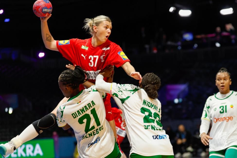 A női kézi-vb-n a dánok Szenegált is nagyon könnyedén elintézték