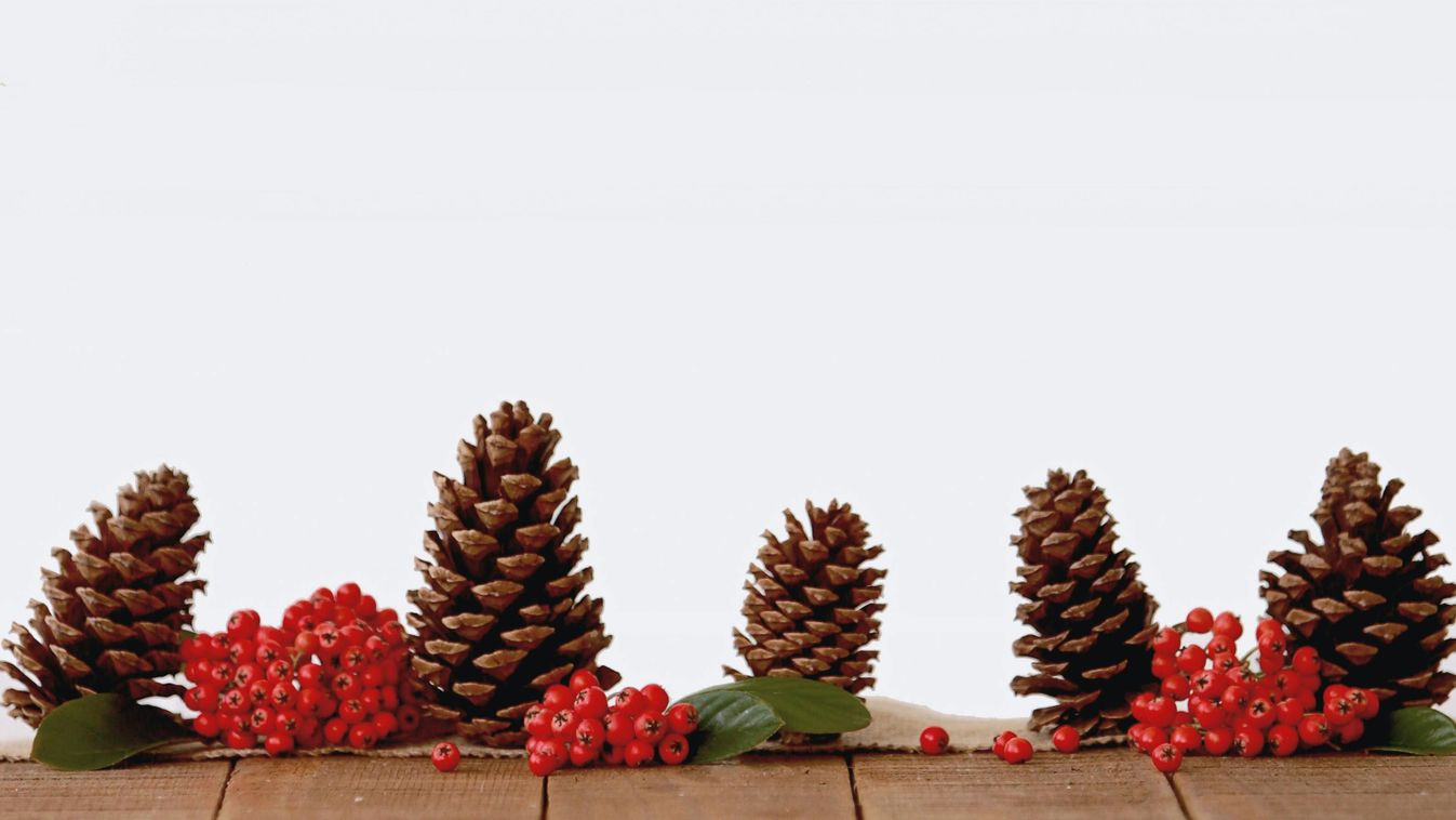 letisztult karácsoyi dekoráció