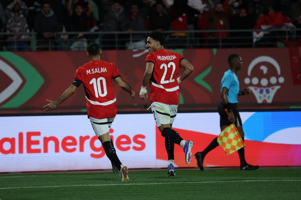 Mohamed Szalah és Omar Marmus góljaival fordított Egyiptom a Zimbabwe elleni Afrikai Nemzetek Kupája-mérkőzésen