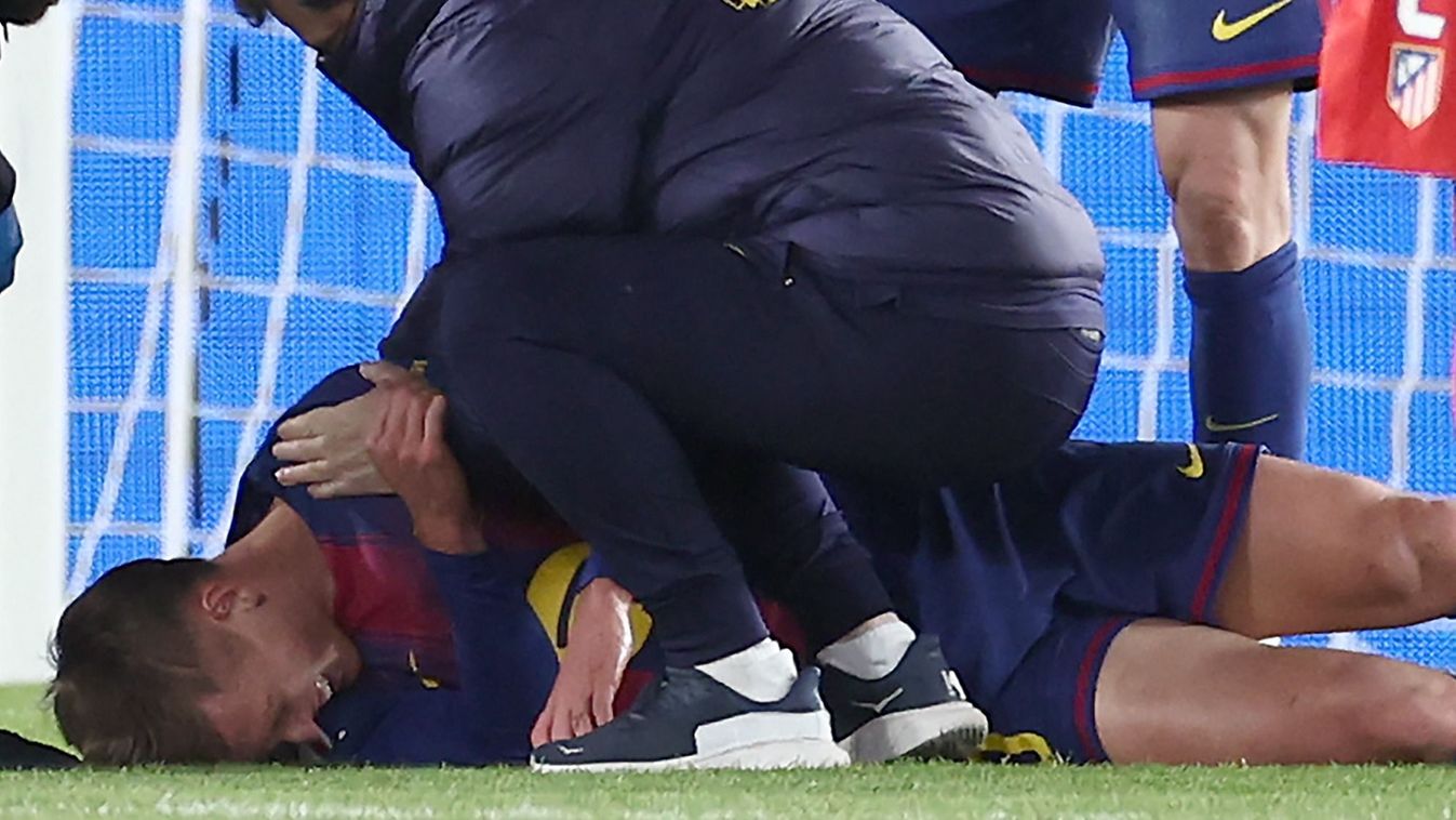 Dani Olmo gólt szerzett, majd egyből le kellett cserélni a Barcelona–Atlético Madrid rangadón