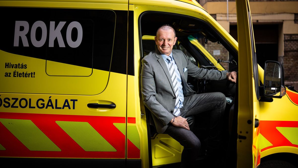 Győrfi Pál: A mentős munka olyan, mint Isten kinyújtott karja