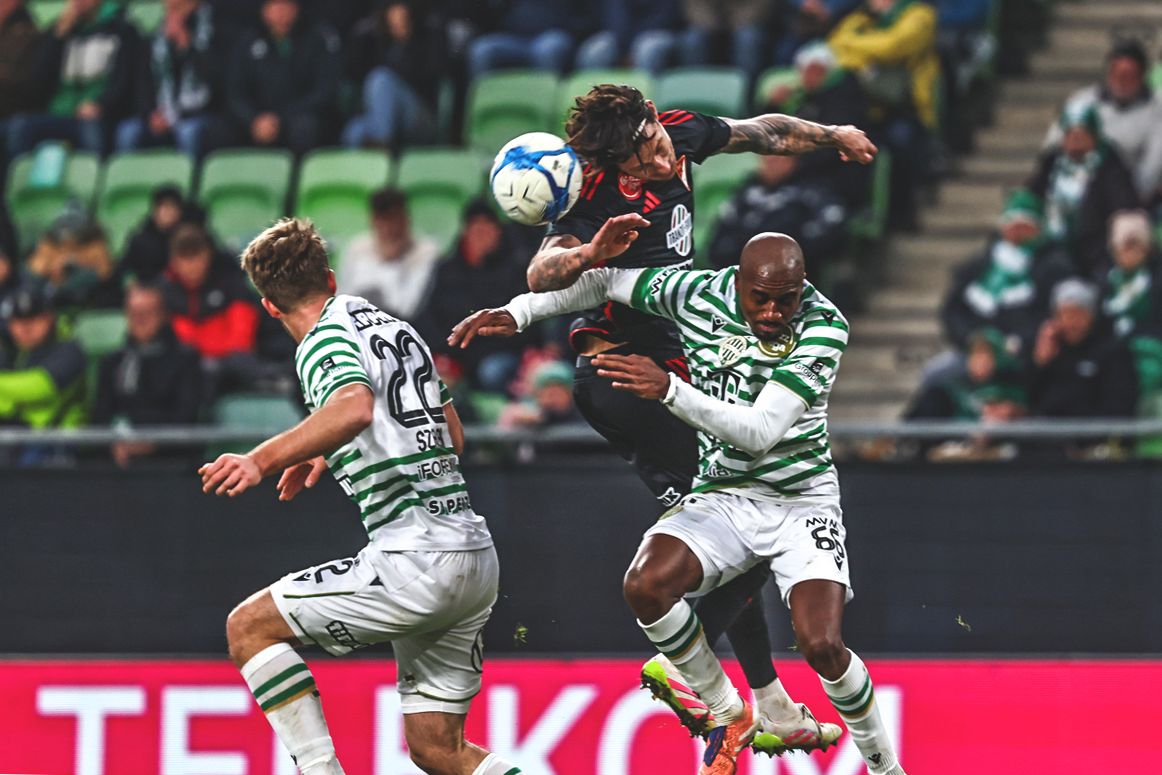 Gól nem született az első félidőben a Groupama Arénában