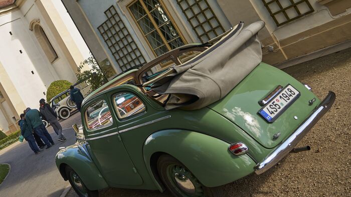 veterán Skoda Tudor