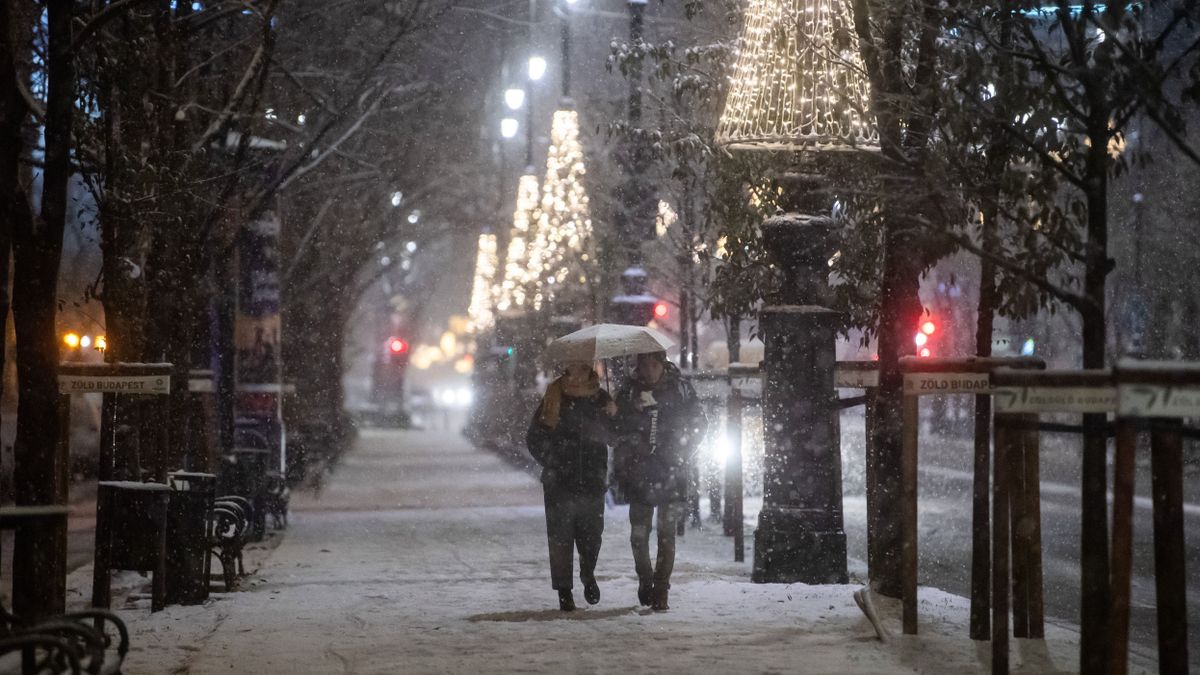 Jön a hó szilveszter estére, mínusz 10 fok is lehet éjszaka + videó