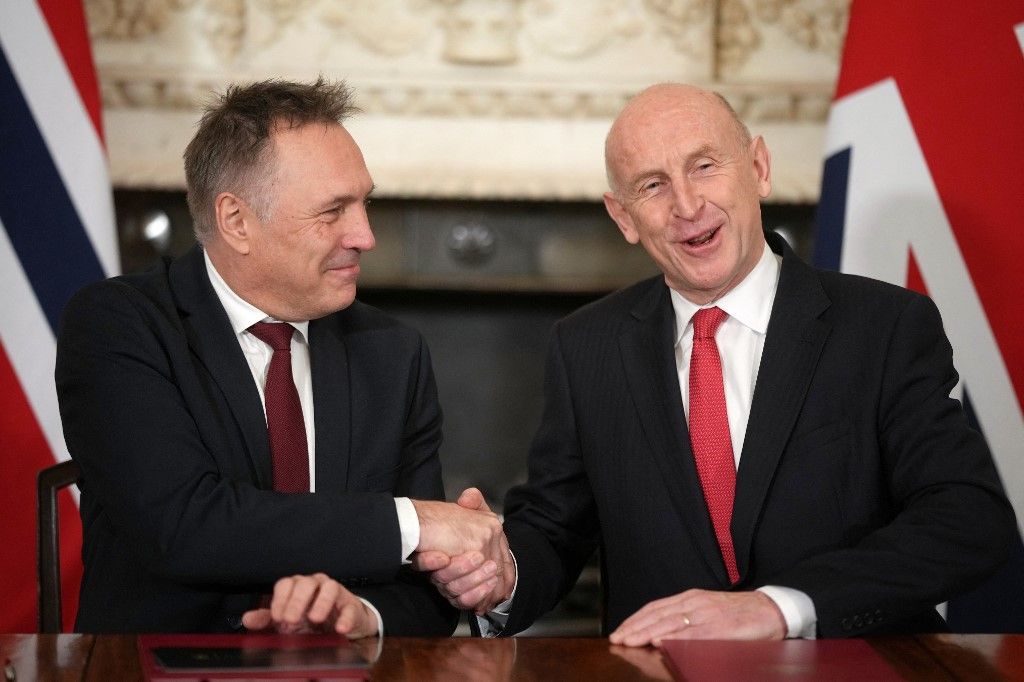 Közös járőrözést kezd a brit és a norvég haditengerészet a tenger alatti infrastruktúra védelmére (Fotó: ALASTAIR GRANT / POOL)