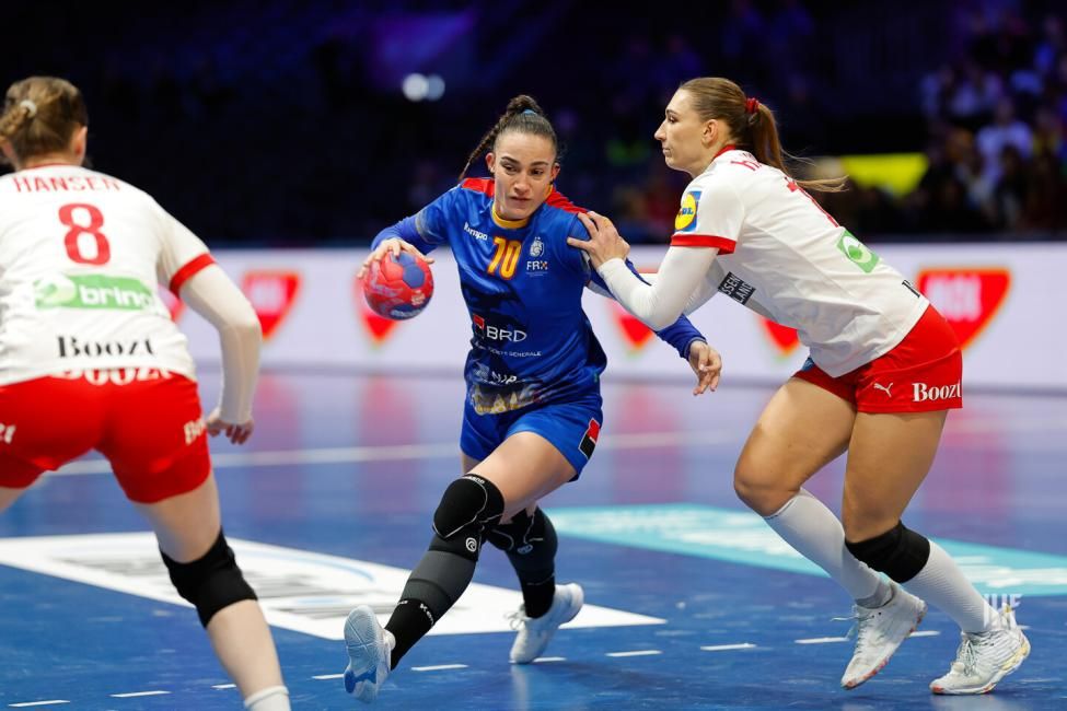 A román válgatott nyolc góllal kapott ki a dán csapattól