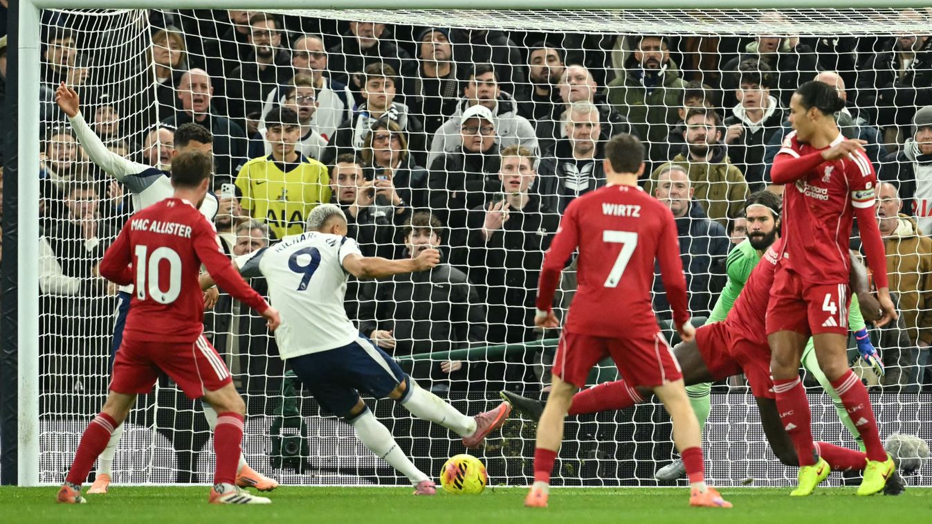 A Tottenham edzője bosszús volt csapata Liverpool elleni veresége után