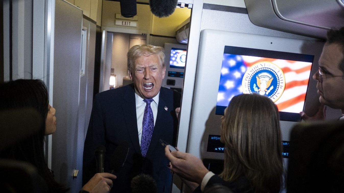 Donald Trump amerikai elnök (Fotó: AFP)