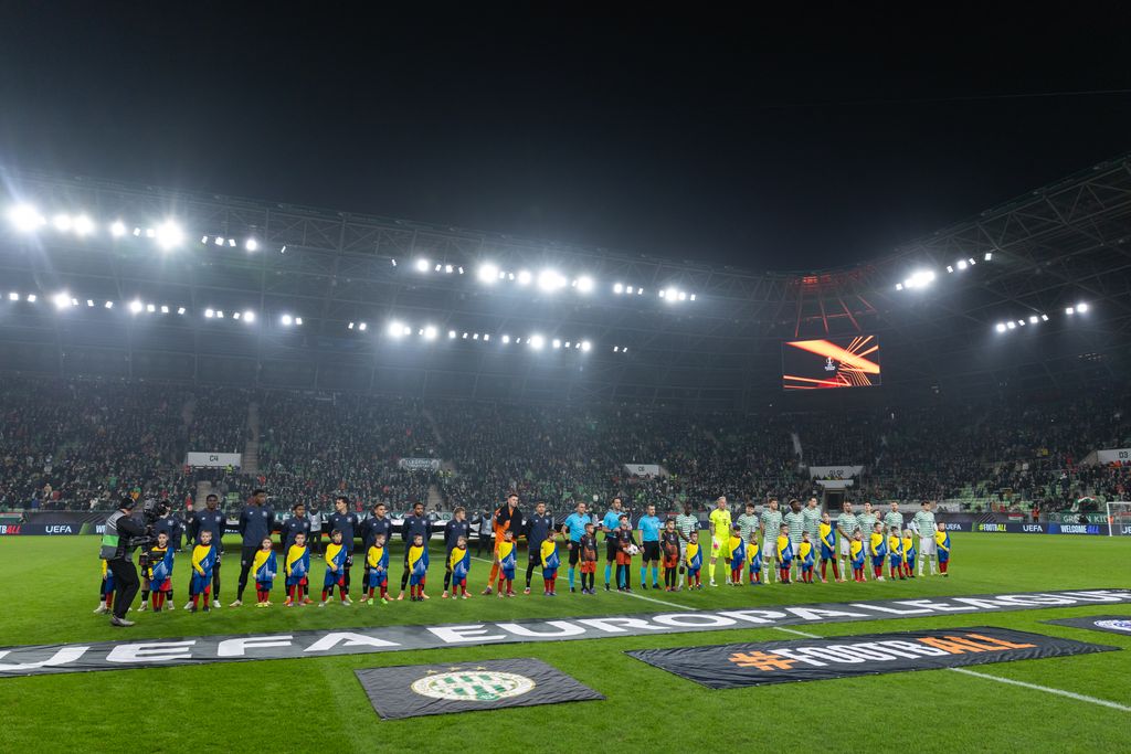 Ferencváros - Glasgow Rangers labdarúgó Európa-liga-meccs