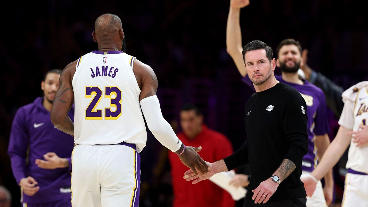 LeBron James és az edzője JJ Redick között remek az összhang.