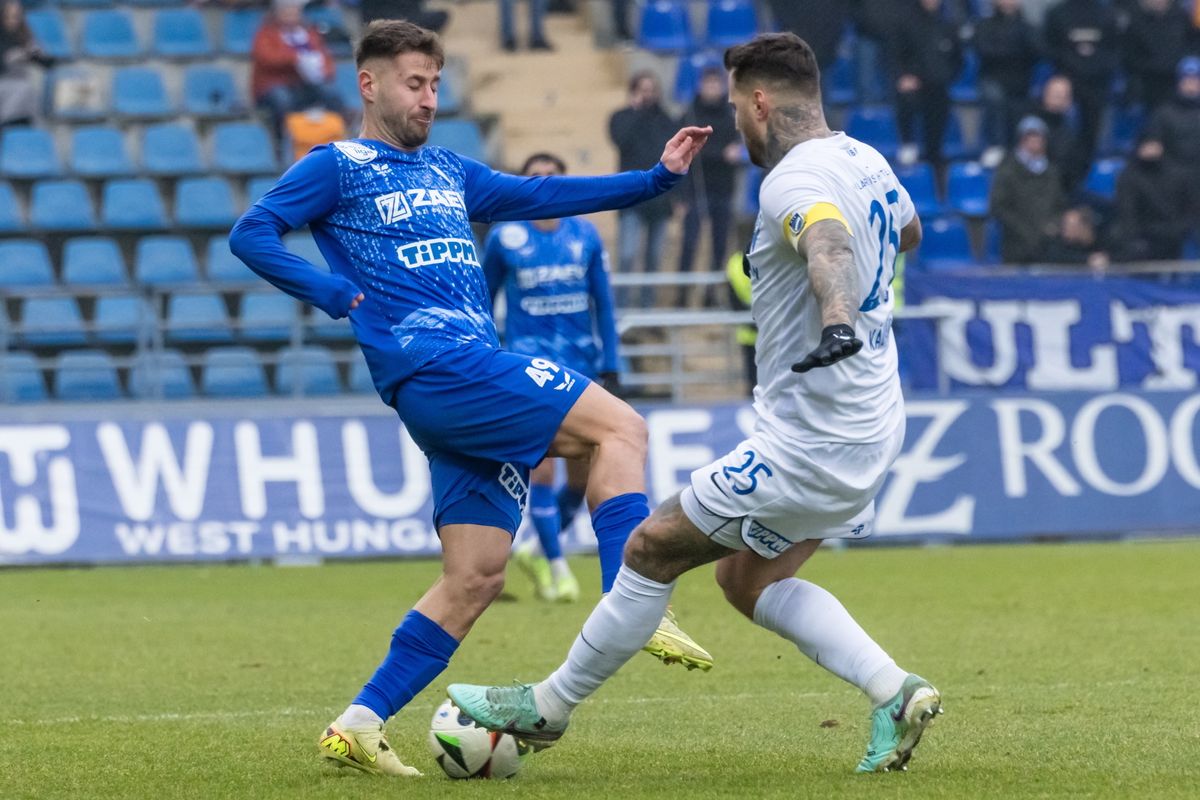 A ZTE–MTK mérkőzésen Horváth Dávid csapata került előnybe az első félidőben