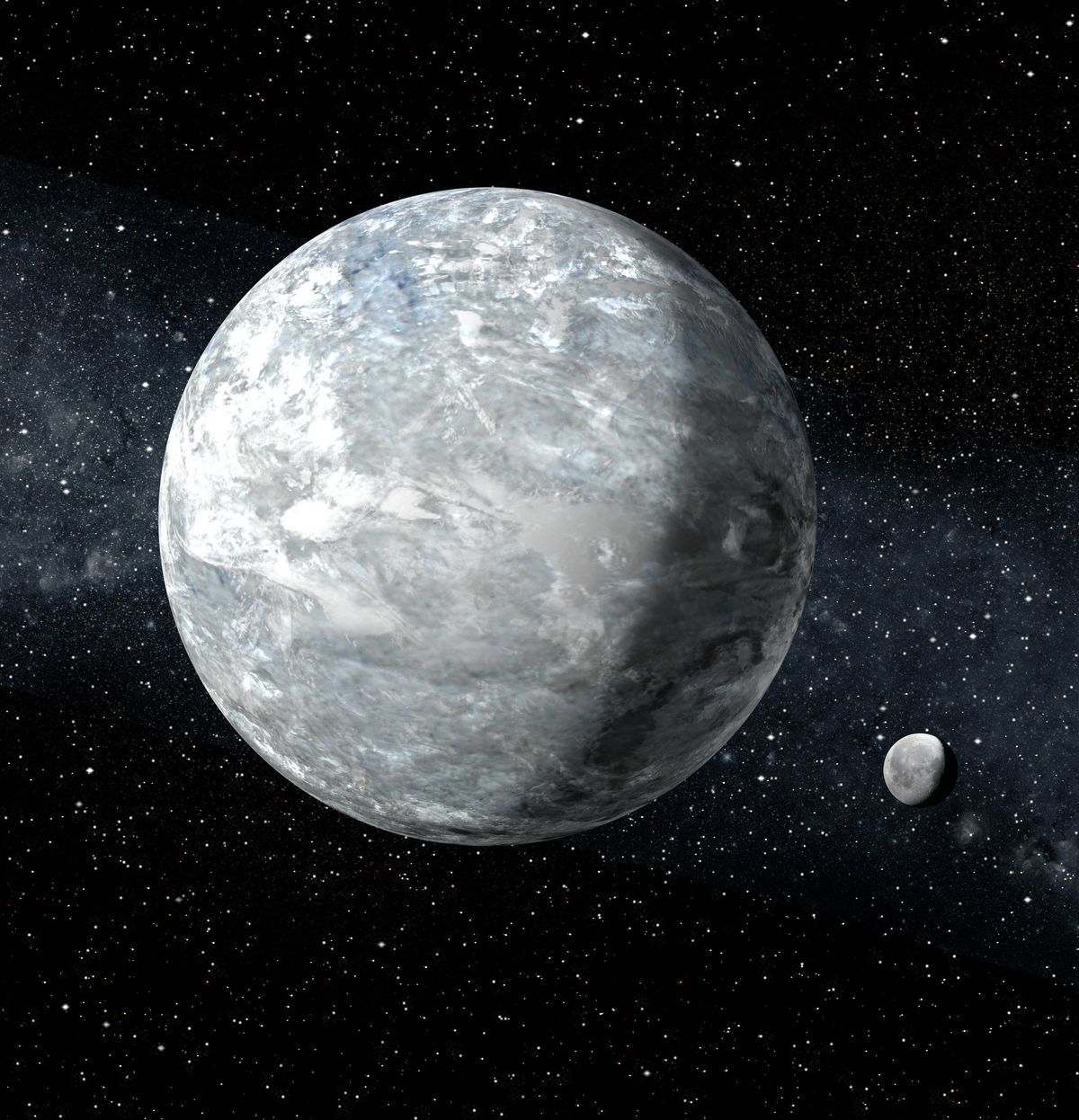 A hógolyó-Föld a világűrből nézve vakítóan ragyogó fehér gömbnek látszott volna