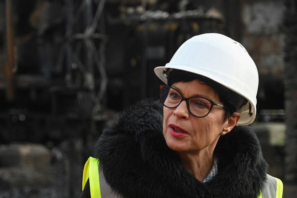 Marta Kos szerint Magyarország nem fogja megakasztani Ukrajna uniós csatlakozási folyamatát (Fotó: YURIY DYACHYSHYN / AFP)