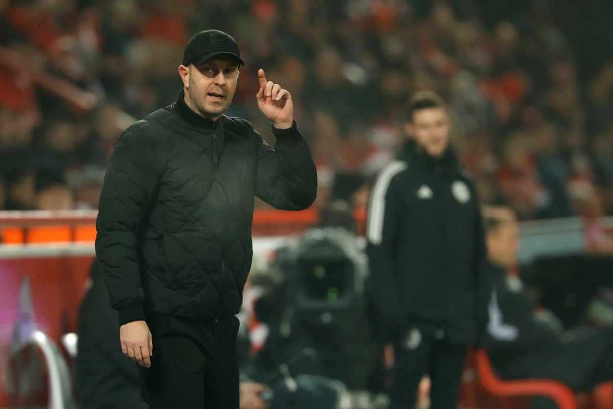 Ole Werner (balra) igyekezett magyarázatot adni az RB Leipzig vereségére