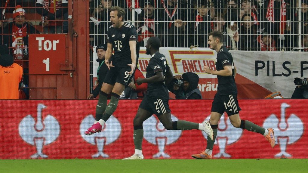 Harry Kane gólöröme az eső találata után