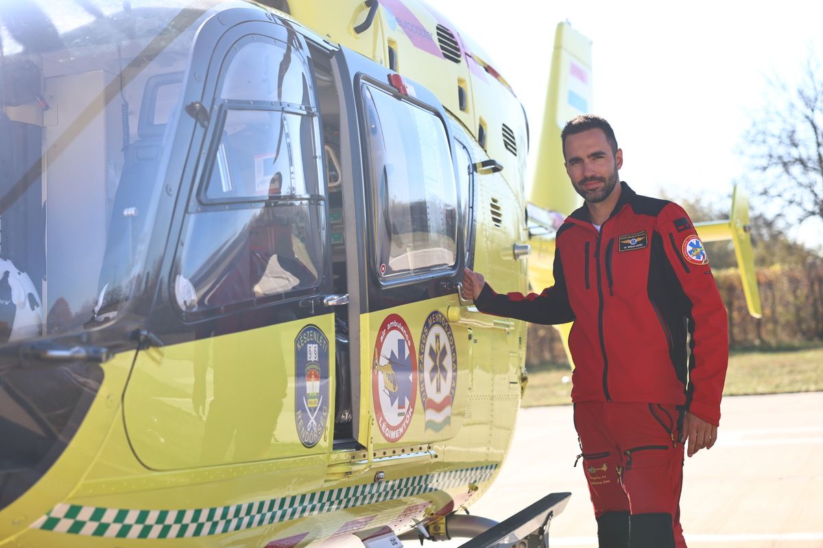 20251105 Budaörs
Gebei Róbert Magyar Légimentő Nonprofit Kft. mentőorvosa.
Fotó: Kurucz Árpád (KA)
MW