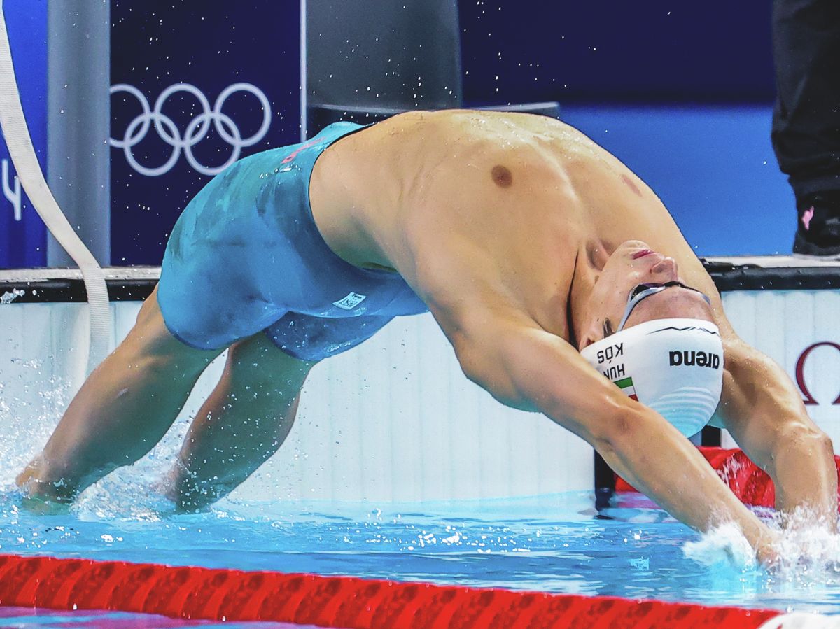 Kós Hubert hátúszásban mindent visz