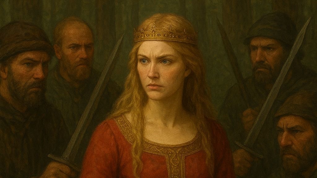 Merániai Gertrúd a pilisi erődben