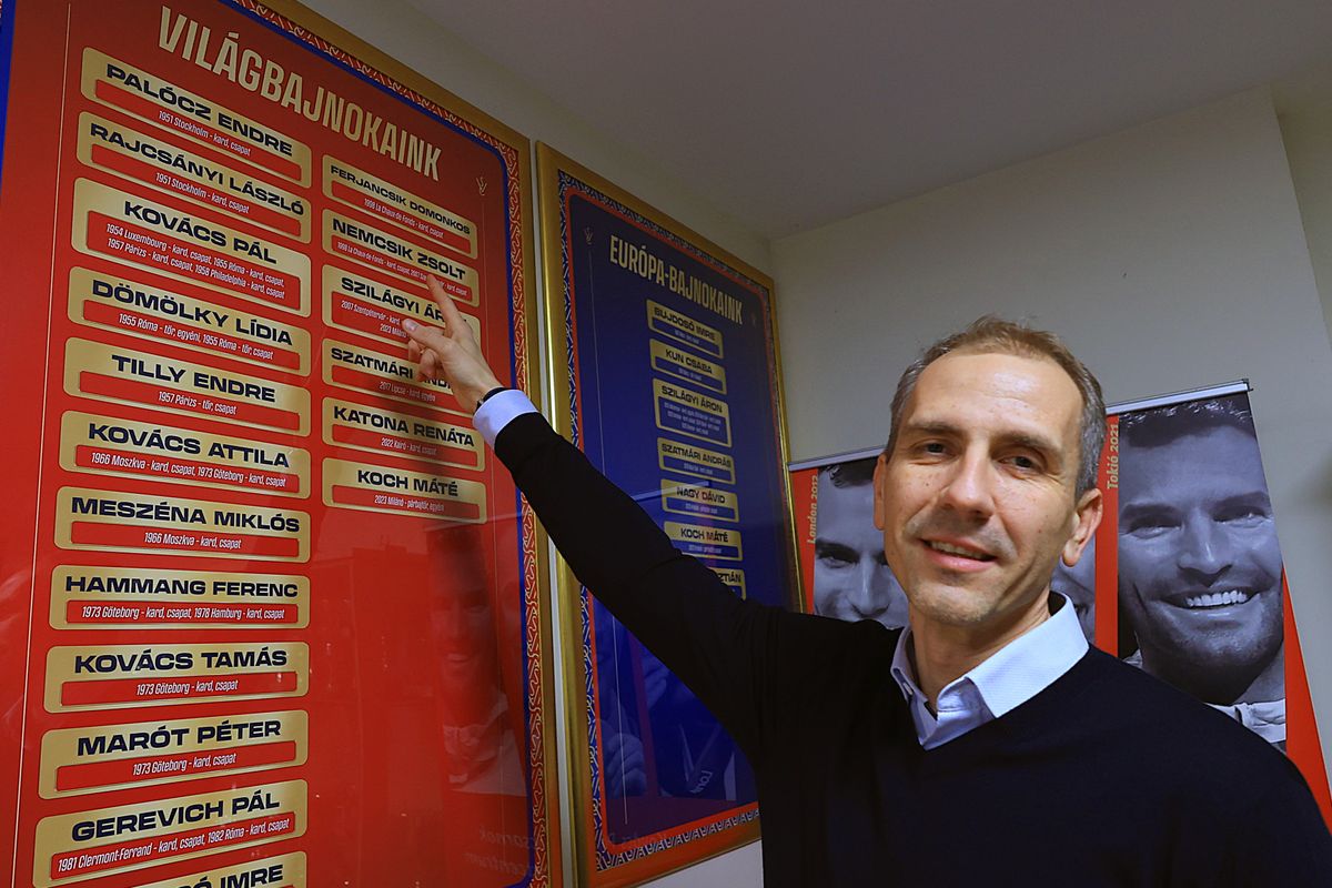 20251216 Budapest
Ferjancsik Domonkos világbajnok kardvívó.
fotó: Havran Zoltán (HZ)
MW