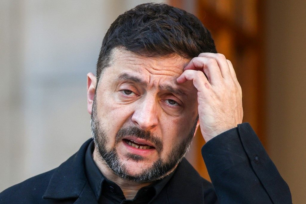 Volodimir Zelenszkij ukrán elnök