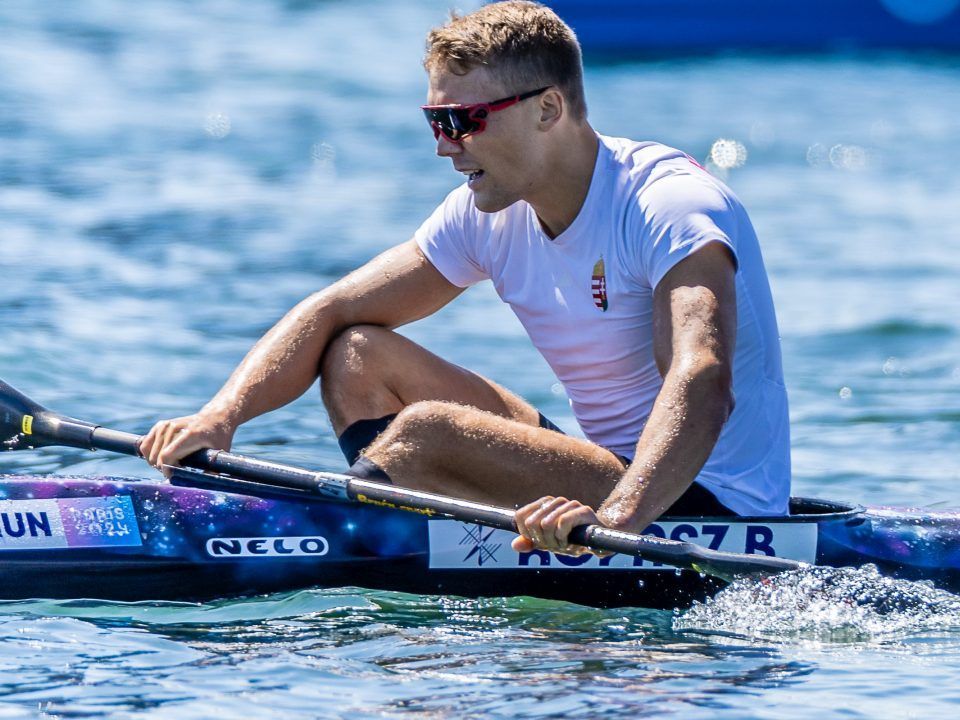 Kopasz Bálint a magyar kajak-kenu számára Tokióban nyert olimpiai bajnoki címet, Párizsban aztán bronzérmes lett a királyszámban
