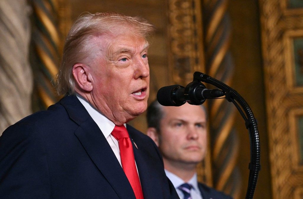 Donald Trump Fotó: ANDREW CABALLERO-REYNOLDS / AFP