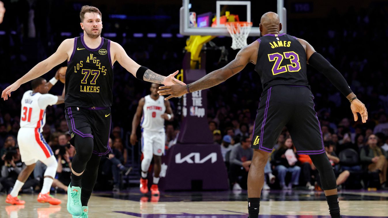 Luka Doncic és Lebron James nem ünnepelhetett győzelmet a Lakers utolsó meccsén