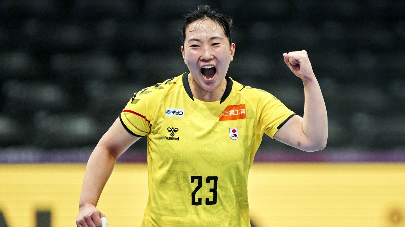 női kézilabda-válogatott
Natsuki Aizawa from Japan during the Women's Handball World Championship match in Group A between Denmark and Japan in Rotterdam on Thursday, November 27, 2025. (Photo: Thomas Traasdahl/Ritzau Scanpix) (Photo by Thomas Traasdahl /