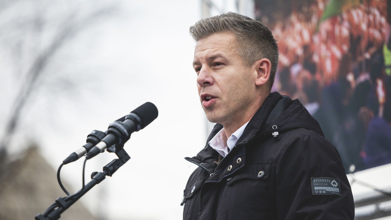 Magyar Péter, a Tisza Párt elnöke