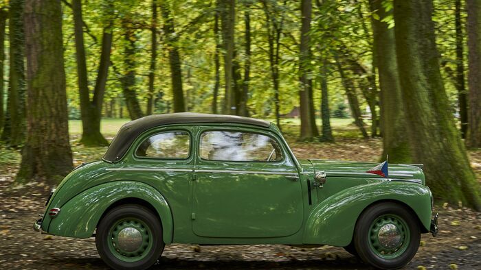 veterán Skoda Tudor