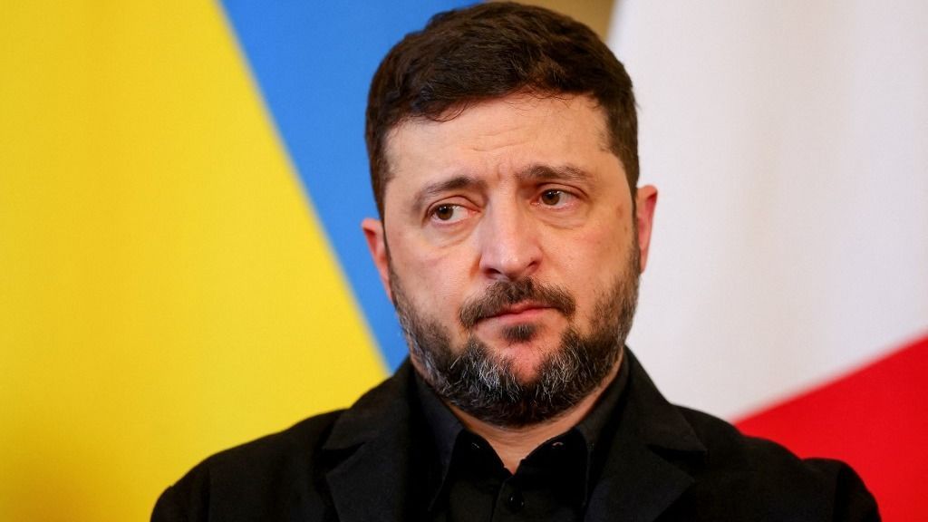 Volodimir Zelenszkij ukrán elnök