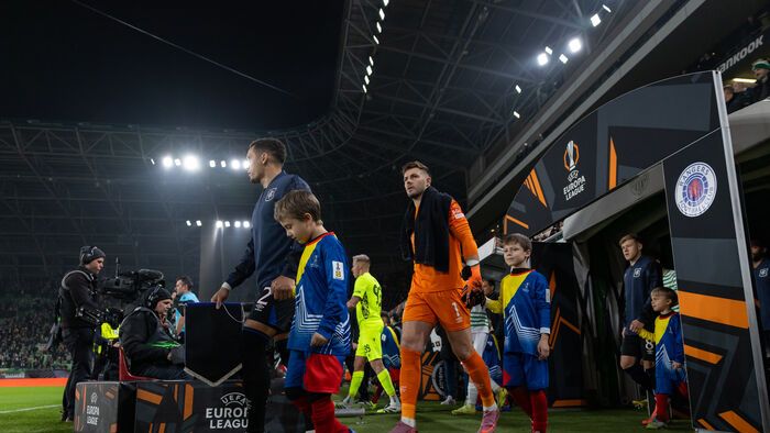 Ferencváros - Glasgow Rangers labdarúgó Európa-liga-meccs