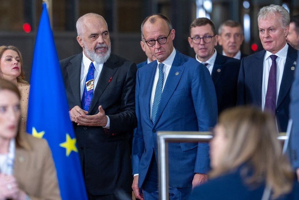 Az uniós vezetők Brüsszelben egyeztetnek a befagyasztott orosz vagyon Ukrajna számára történő felhasználásáról (Fotó: MICHAEL KAPPELER / DPA)